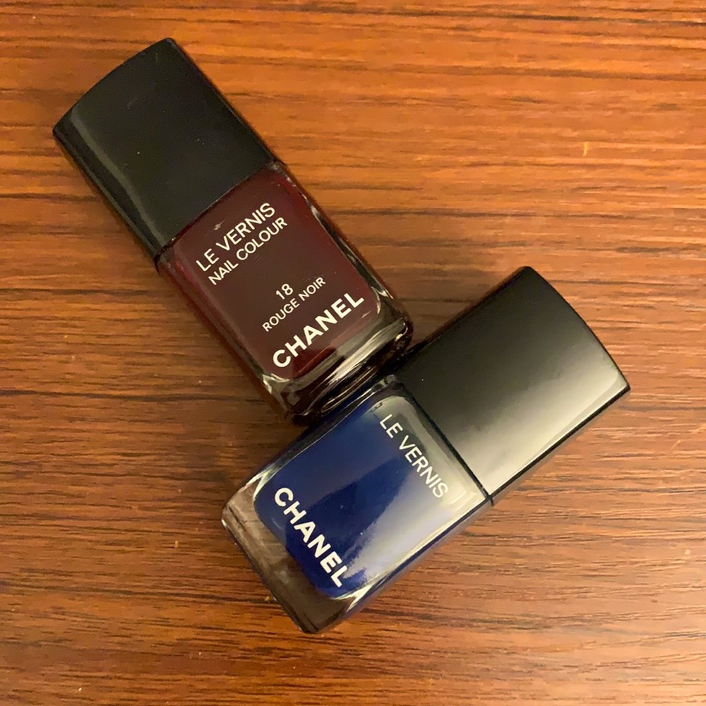 Chanel nail polish in 18 and 624
